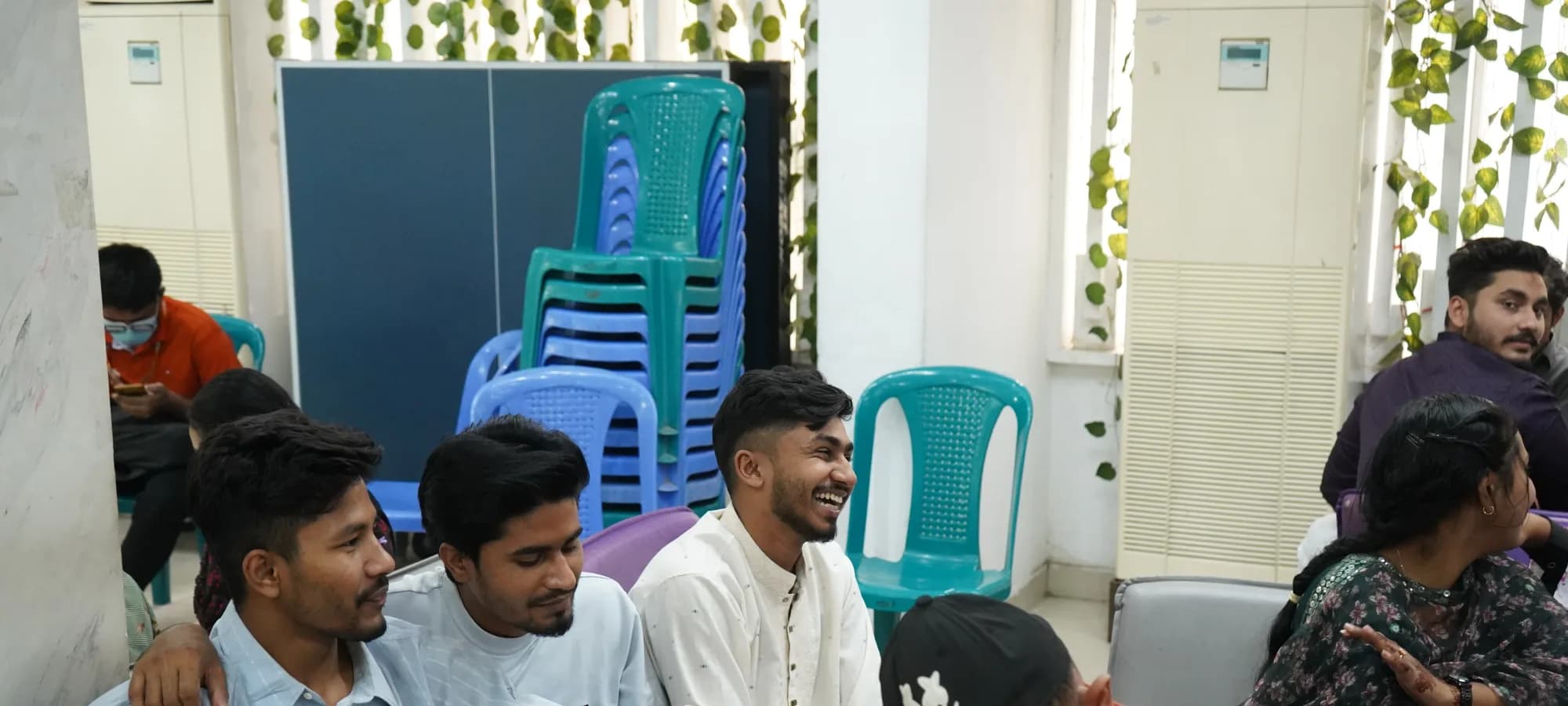 Students of the Bangla Literature & Cultural Club