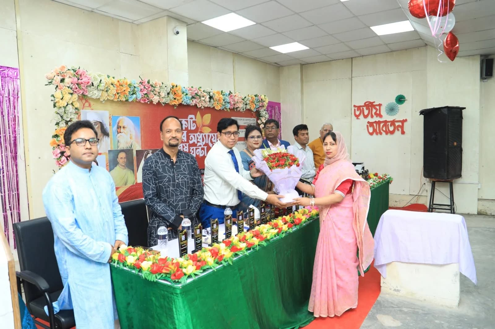 Department of Bangla Bids Farewell to the Third Batch in a Memorable Reunion Ceremony
